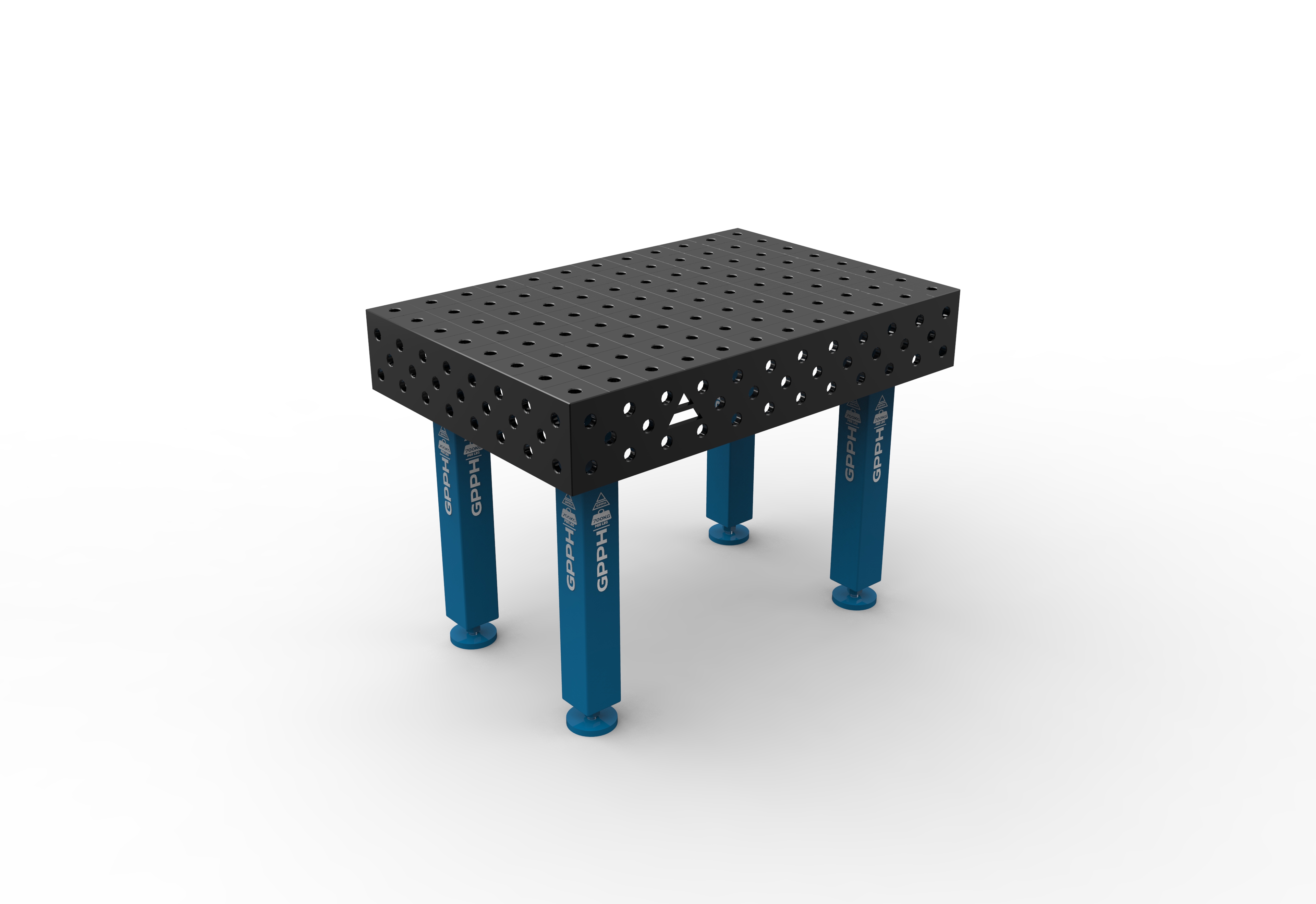 Svejsebord PRO 1200x800  grid 100x100 Ø28 - System 28